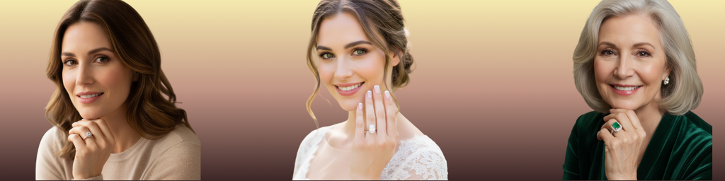 Joyas de oro con diamantes Fidanzza