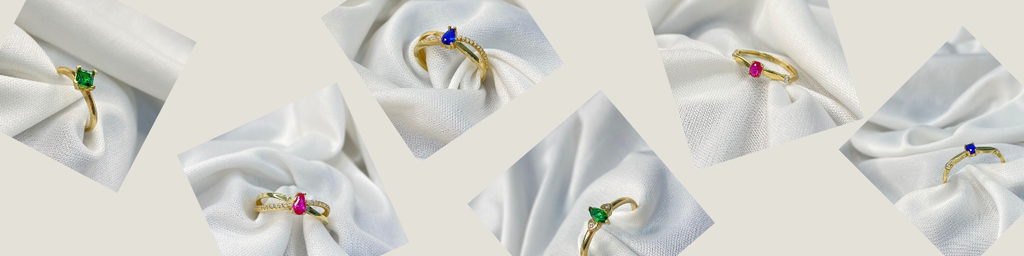 Anillos de promesa de oro