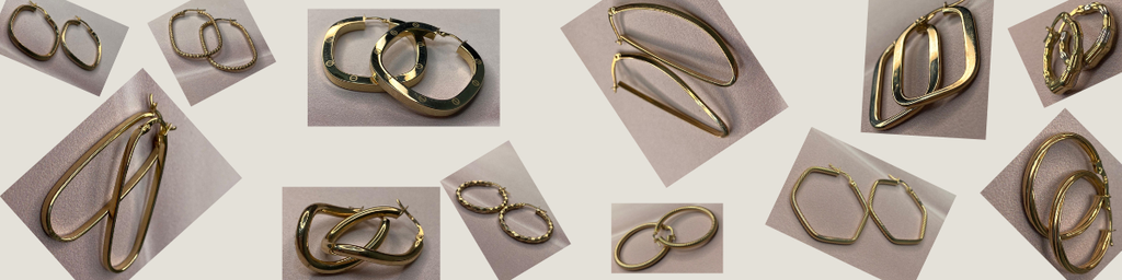 Arracadas de oro para mujer