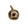 Dije Medio Balón Oro 10k
