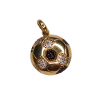 Dije Medio Balón Oro 10k