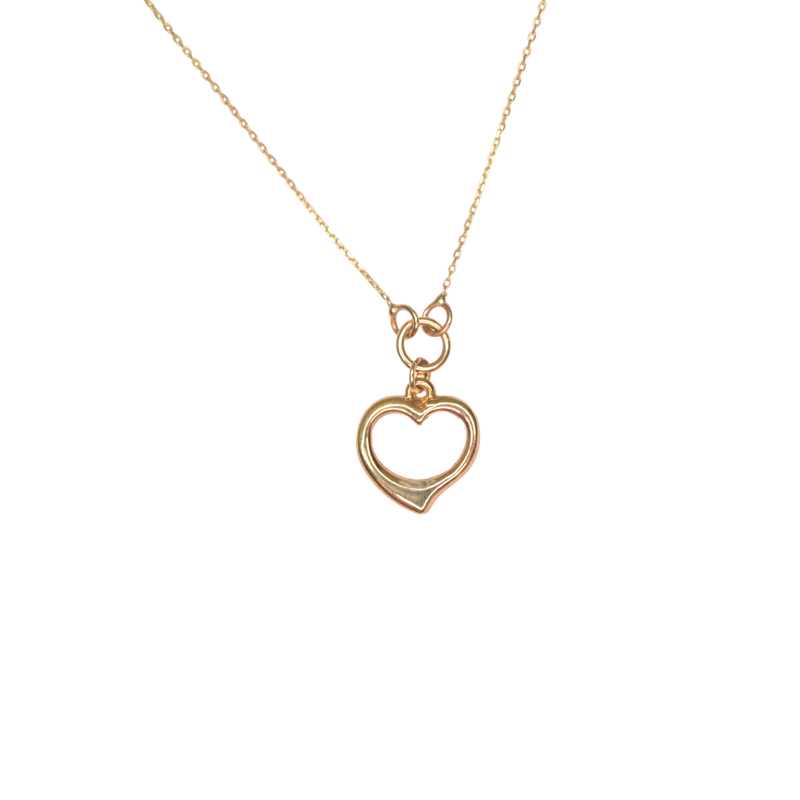 Gargantilla Corazón Oro 10k
