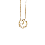 Gargantilla Reloj Oro 10k
