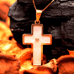 Gargantilla Cruz Oro 14k