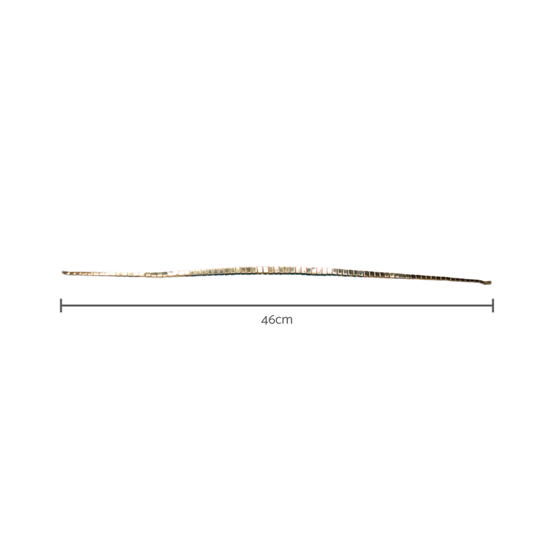 Cadena Geométrica Oro 14k