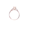 Anillo de Promesa Oro 10k con Zirconia