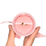 Anillo Rosa Oro 10k
