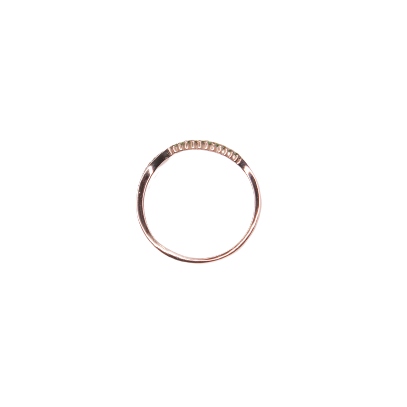 Churumbela Oro 10k con Zirconia