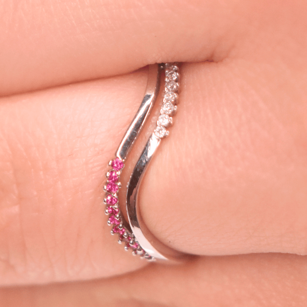 Churumbela Oro 10k con Zirconia