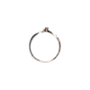 Anillo de Promesa Oro 10k con Zirconia