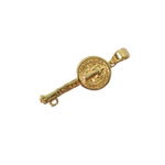 Dije Llave San Benito Oro 14k