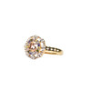 Anillo Roseta XV Años Oro 10k