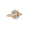 Anillo Roseta XV Años Oro 10k