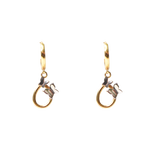 Aretes Mariposa Oro 10k