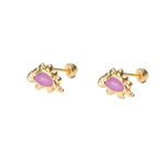 Broquel Dino Oro 10k