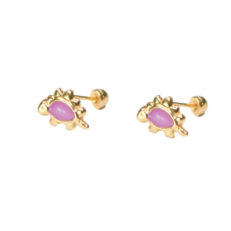 Broquel Dino Oro 10k